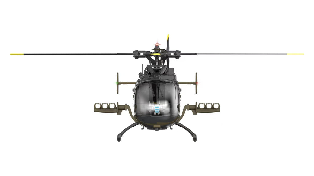 RC ERA C180 1:25 Scale BO105 6-Channel Brushless RC Helicopter (3D Stunt Edition)