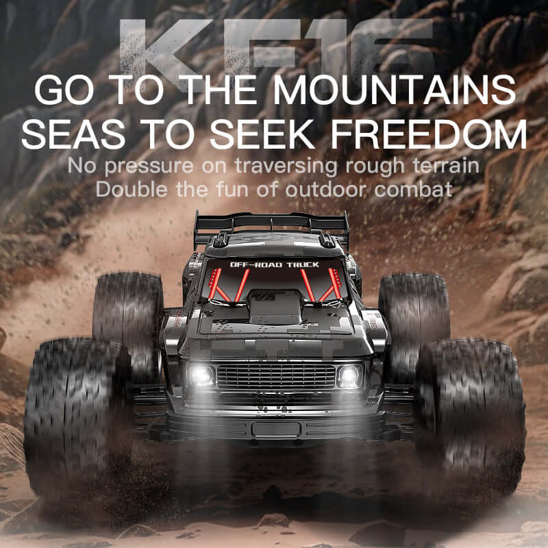 KF16 1:12 Brushless RC Monster Truck – 70km/h 4WD Off-Road Beast