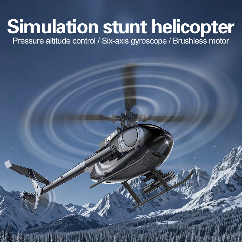 K300 RC Helicopter - Brushless Stunt Drone with Inverted Flight