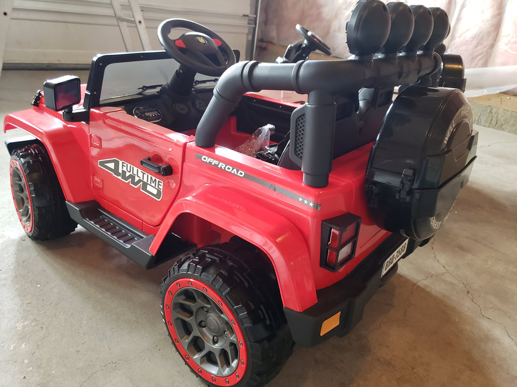 4WD Mudslinger red