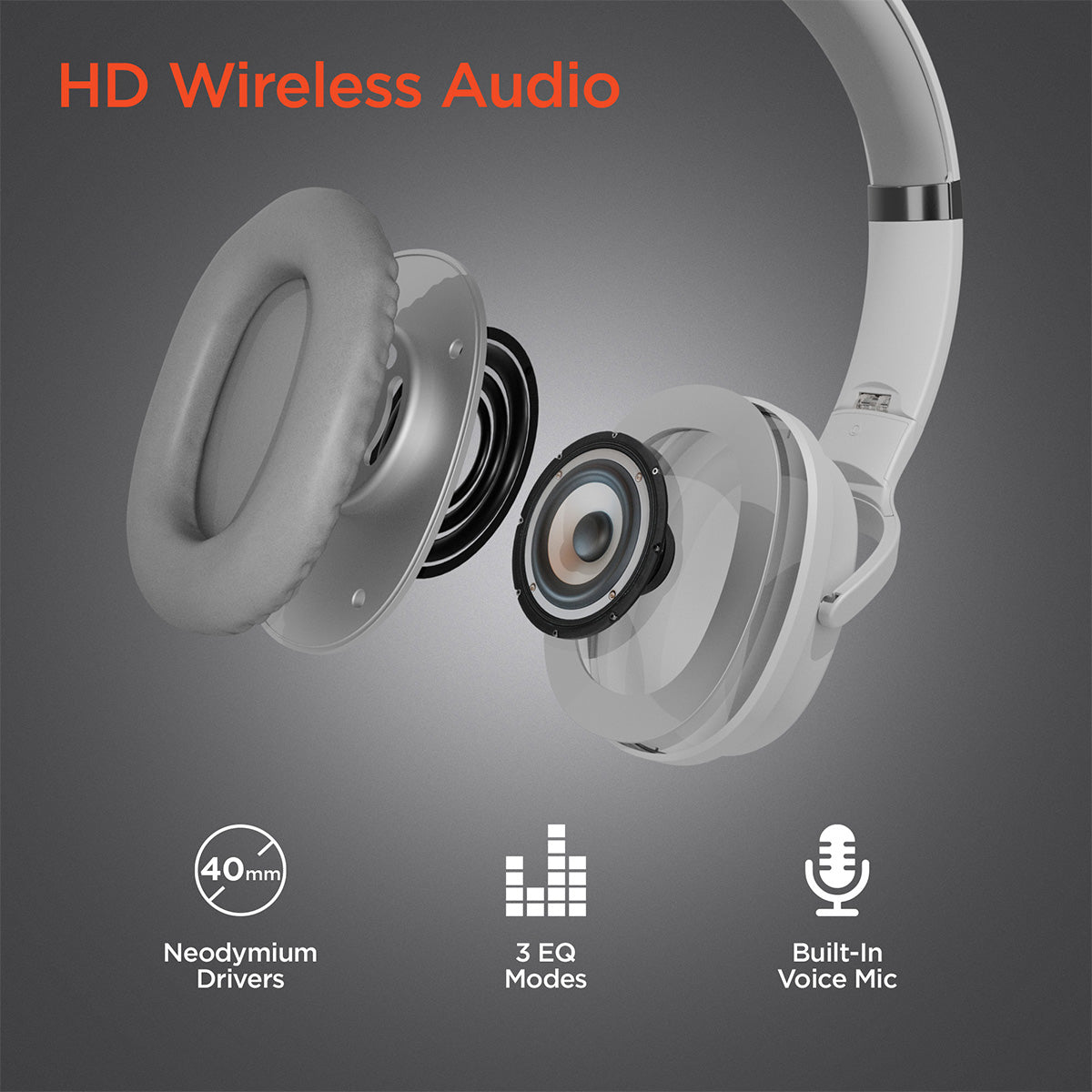 Convertible Wireless Speaker-Headphones