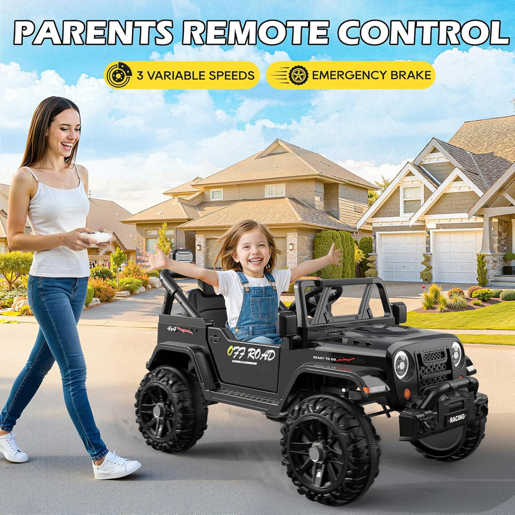 12V Jeep Ride-On Car