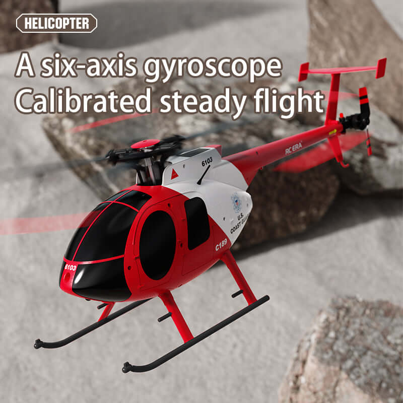 RC ERA C189 Dual Brushless RC Helicopter 1:28 Scale with Gyro and Altitude Hold