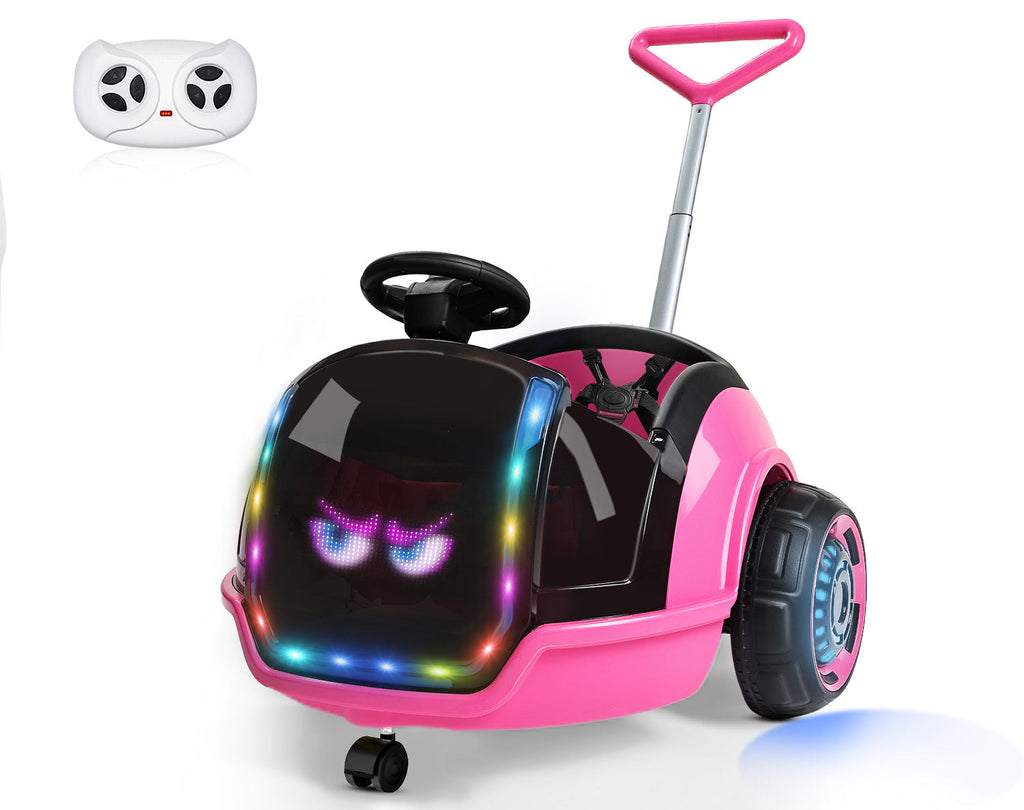 12V 3-in-1 Push Ride On with LED Display
