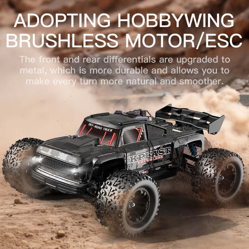 KF16 1:12 Brushless RC Monster Truck – 70km/h 4WD Off-Road Beast