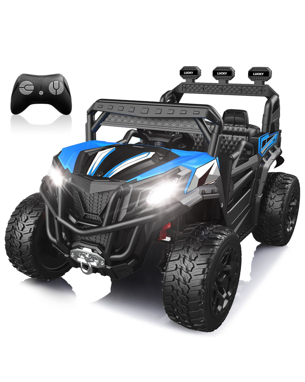 24V 4WD All-Terrain Ride-On UTV