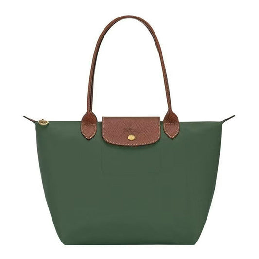 Longchamp - Large Le Pliage Tote, Deep Forest Green