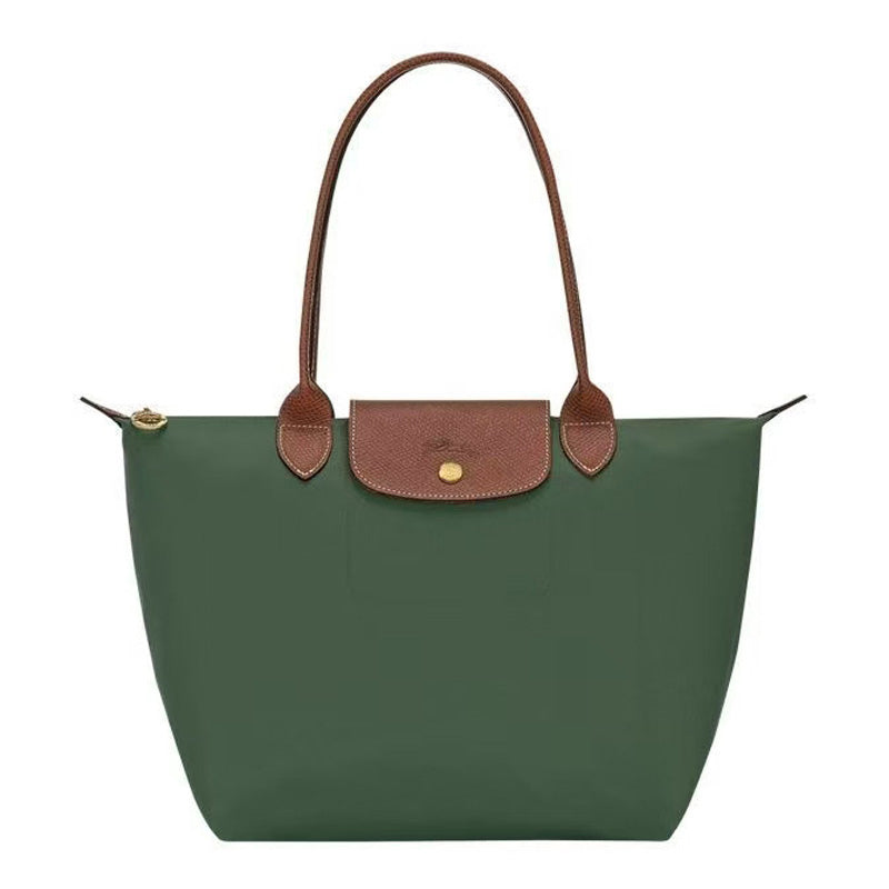 Longchamp - Small Le Pliage Handbag, Deep Forest Green