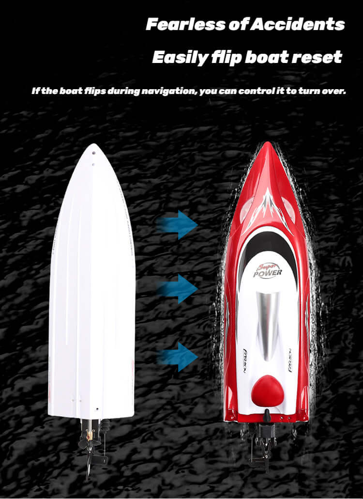 HJ806 High-Speed RC Racing Boat with Water Cooling