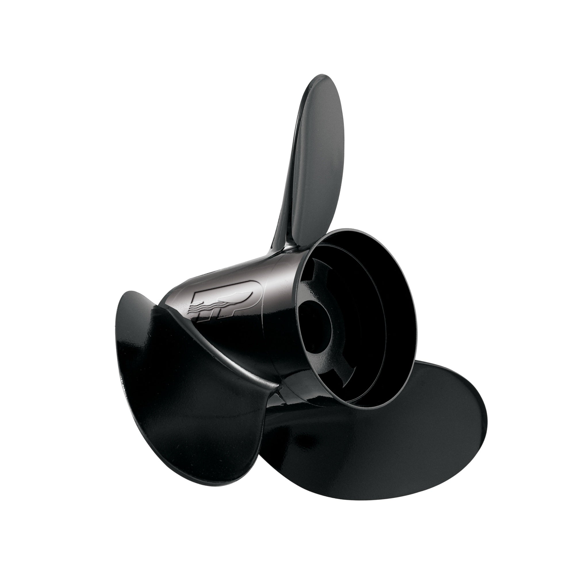Turning Point Propellers 21431311 Hustler 3-cutting edge Aluminum Propeller for 40-300+hp Engines with 4.25 Gearcase - 14 x 13  Right Hand Prop LE1/LE2-1413