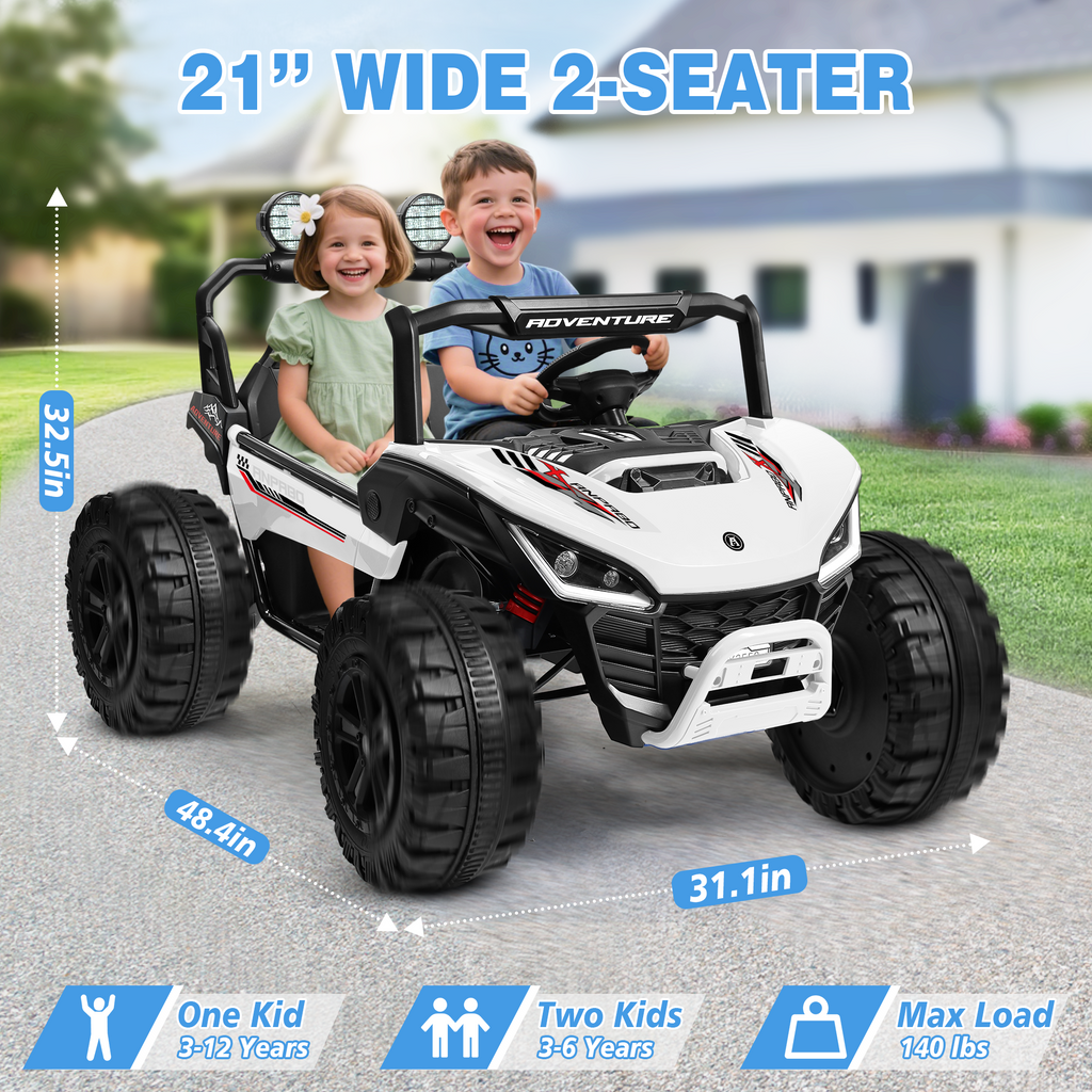 24V All-Terrain Ride-On Buggy UTV
