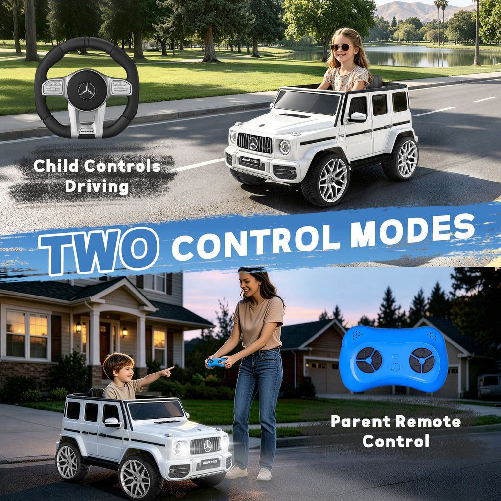 12V Licensed Mercedes-Benz G63 High-Window Ride-On