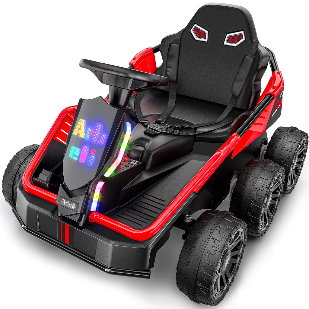 24V 4WD 6-Wheel Ride-On Car