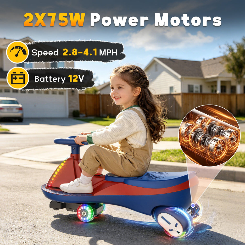 12V Electric Wiggle Car