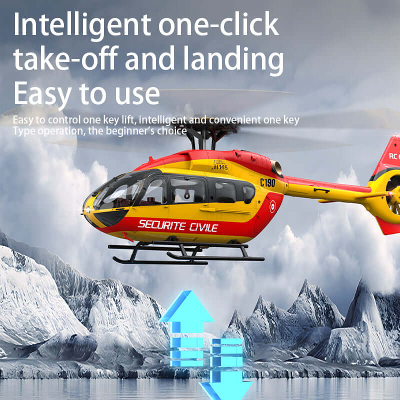 RC ERA C190 1:28 Brushless RC Helicopter, Optical Flow Hover, Altitude Hold