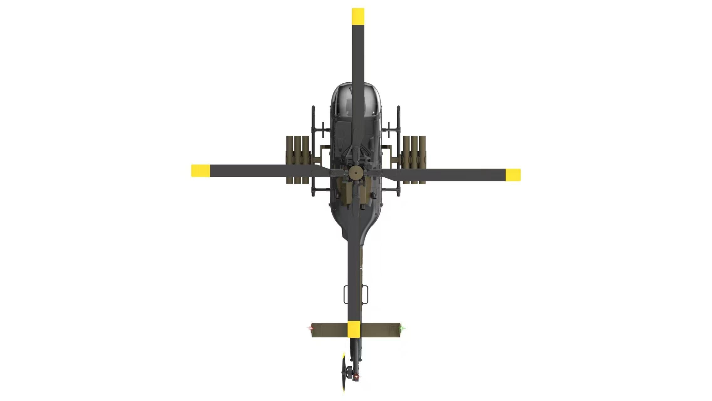 RC ERA C180 1:25 Scale BO105 6-Channel Brushless RC Helicopter (3D Stunt Edition)