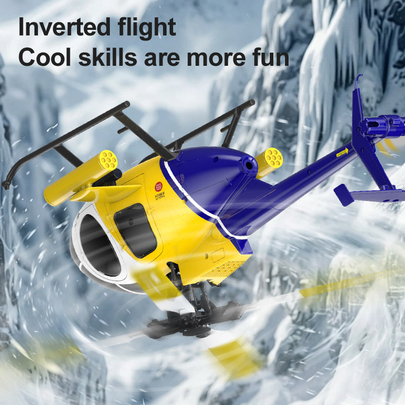 K300 RC Helicopter - Brushless Stunt Drone with Inverted Flight