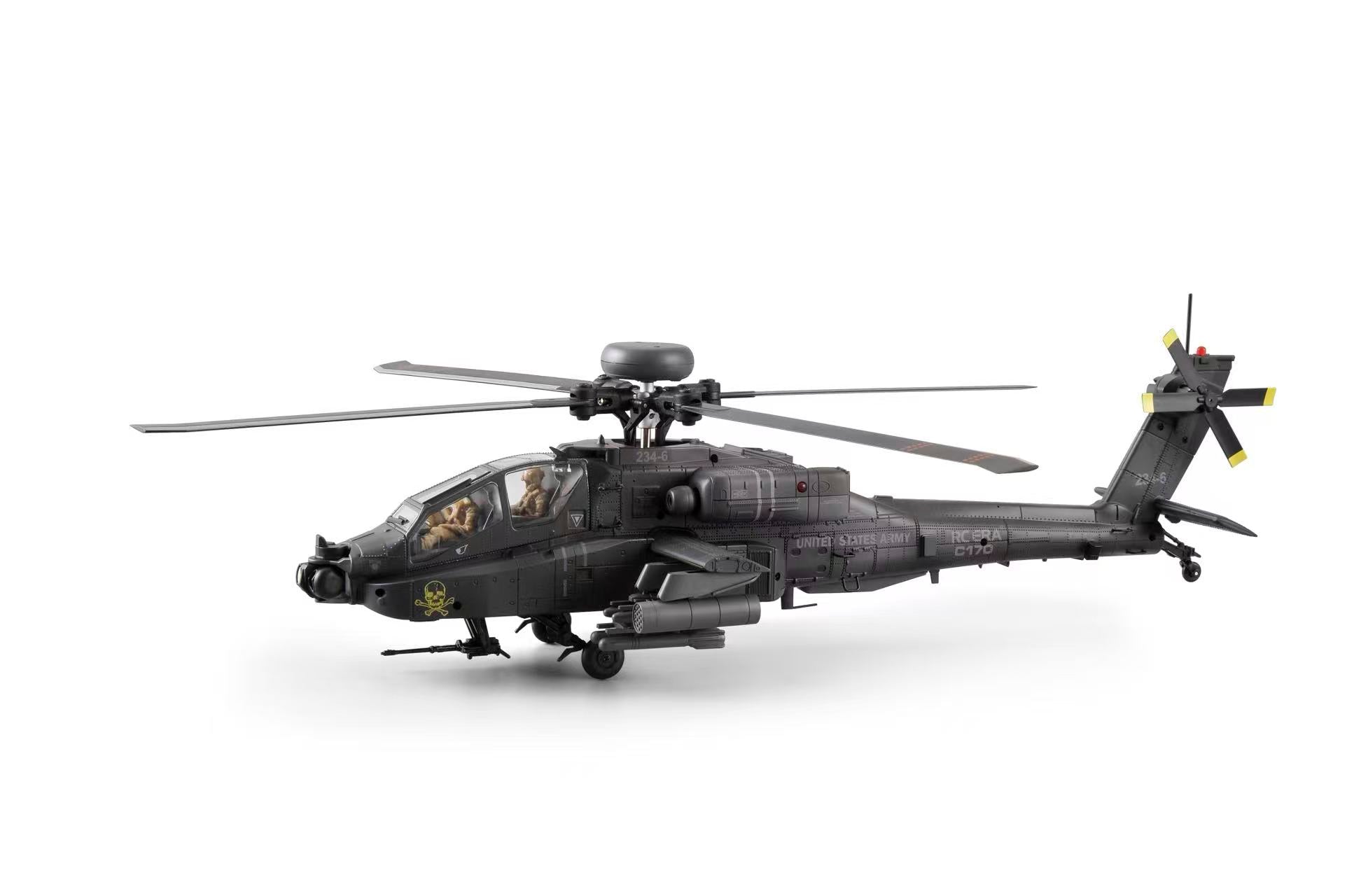 RC ERA C170 1:48 Scale Longbow Apache RC Helicopter with 3D Stunt Mode