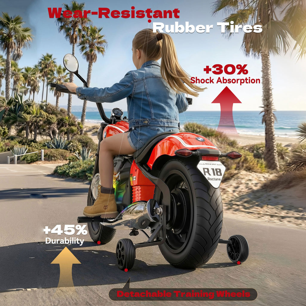 24V Kids Electric Motorcycle: Licensed BMW R18