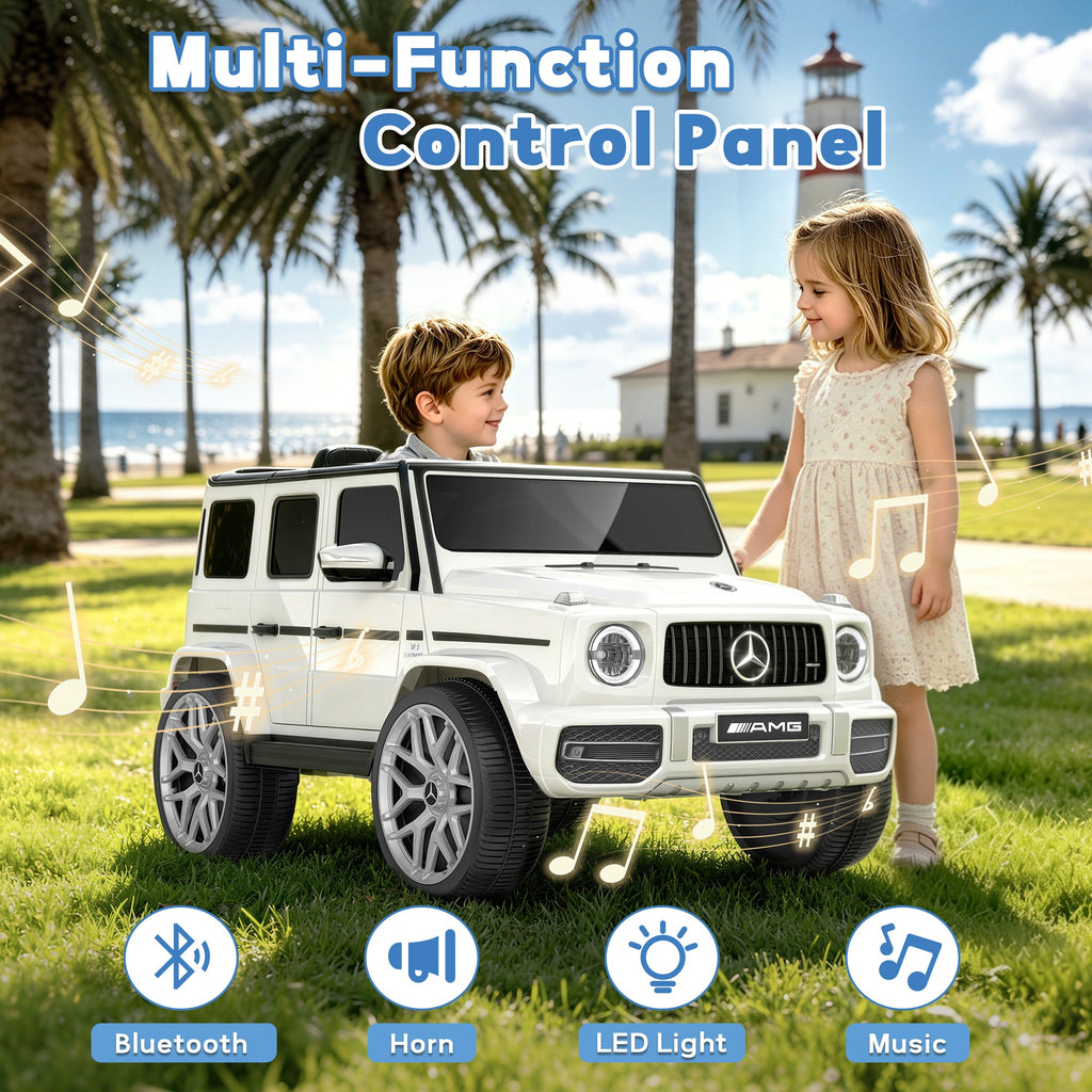 12V Licensed Mercedes-Benz G63 High-Window Ride-On