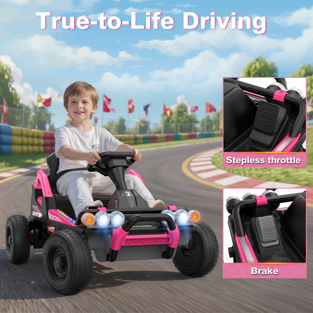24V Off-Road Ride-On Car