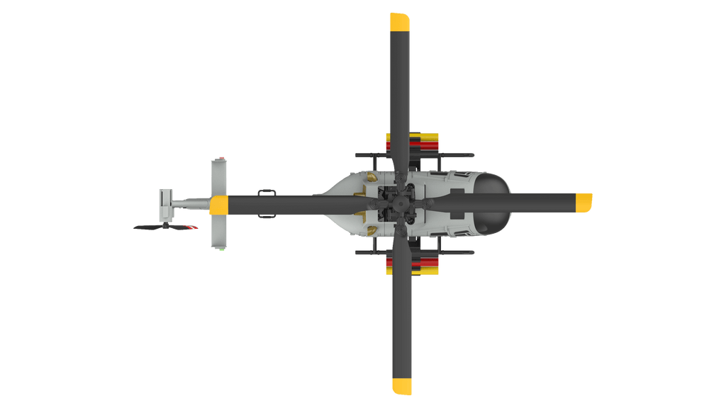 RC ERA C186S 1:48 Scale Brushless Motor RC Helicopter with Optical Flow Positioning & Modular Battery