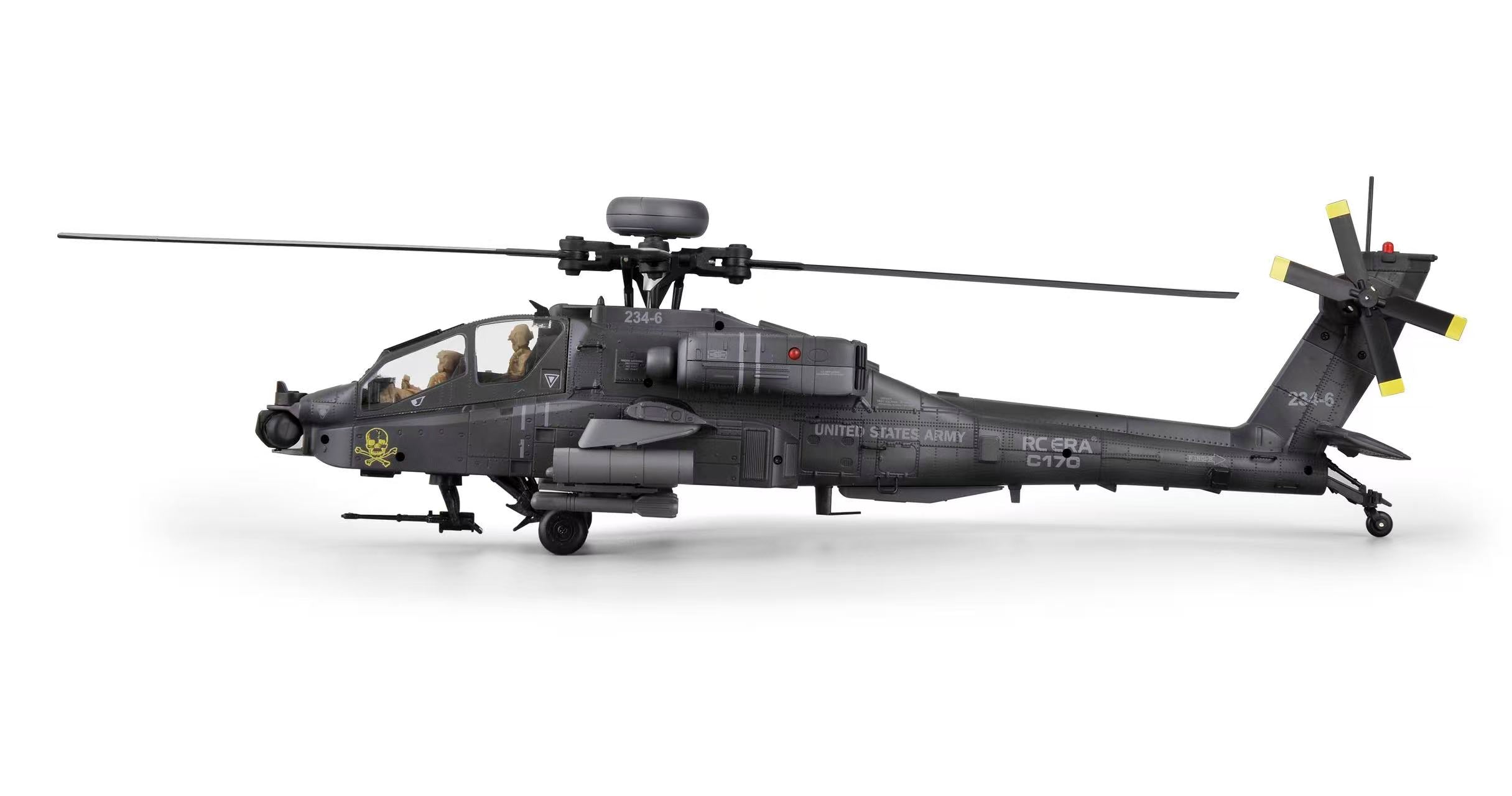 RC ERA C170 1:48 Scale Longbow Apache RC Helicopter with 3D Stunt Mode