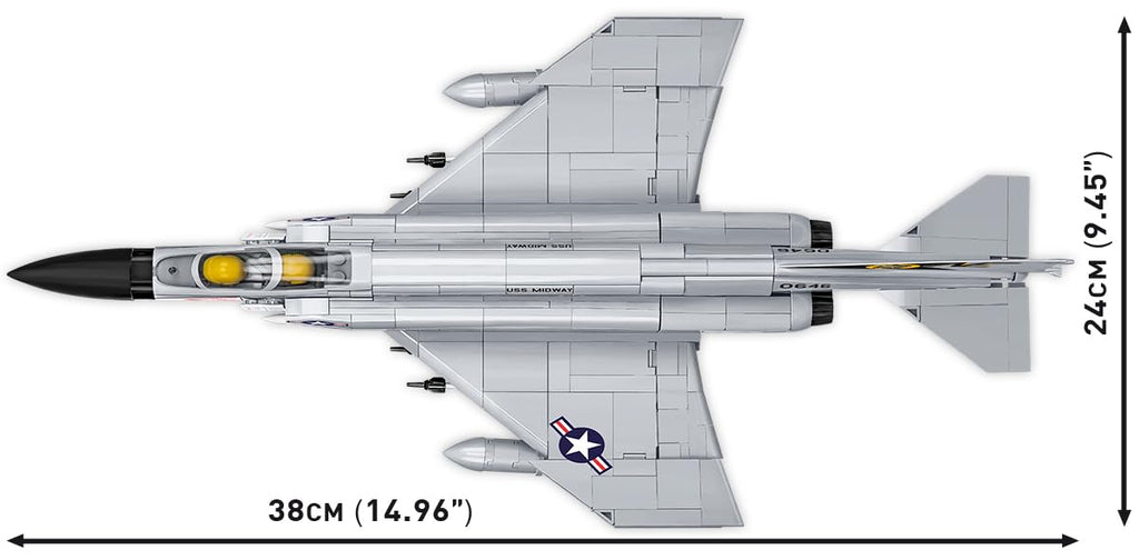 COBI Armed Forces F-4 Phantom II Aircraft Carrier