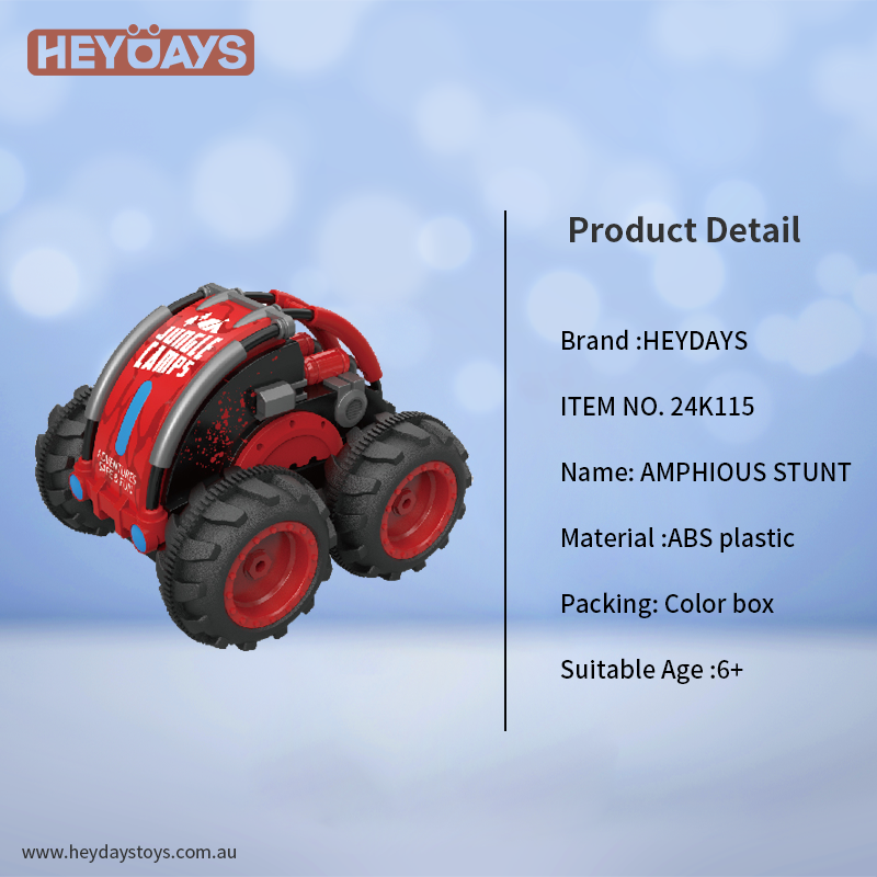 All-terrain 4WD Amphibious Remote Control Stunt Car (Set K115)
