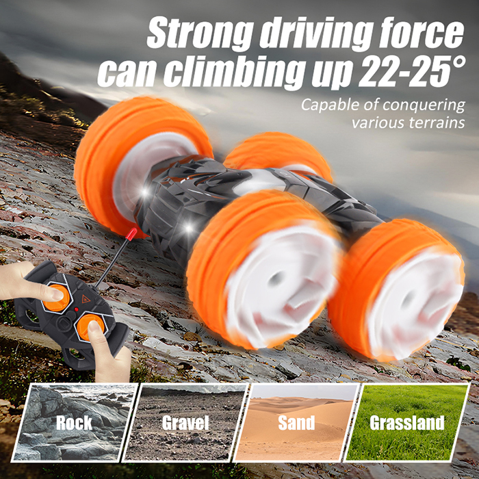 360 Degree Flip Remote Control Car Double Sided Rotating (Set K138)