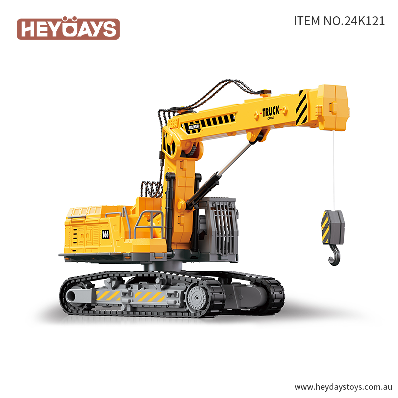 Remote Control Crane Truck Construction Vehicle Toy (Set K121)