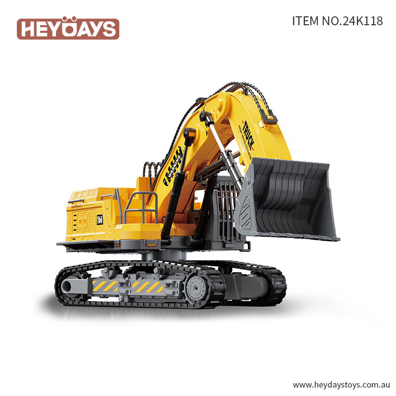 Remote Control Front Shovel Bulldozer Truck Toy (Set K118)
