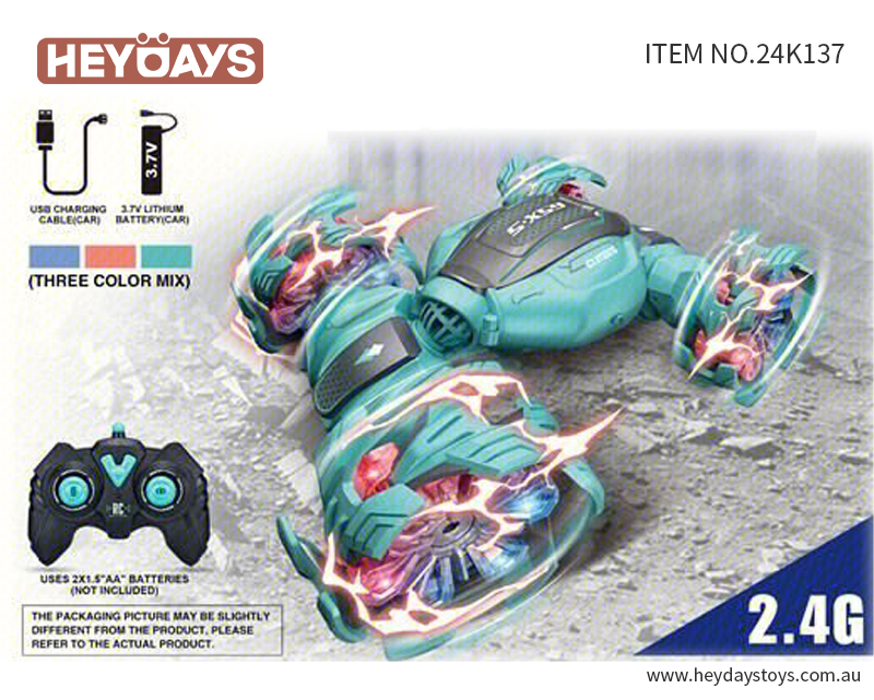 4WD Double Sided All Terrain Remote Control Car (Set K137)