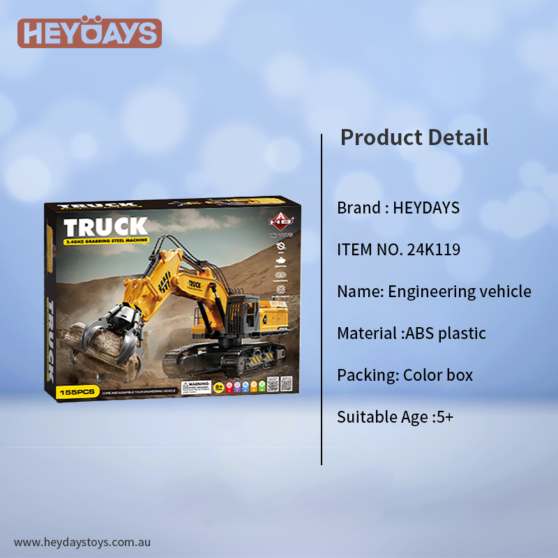 Remote Control Steel Grabbing Truck (Set K119)