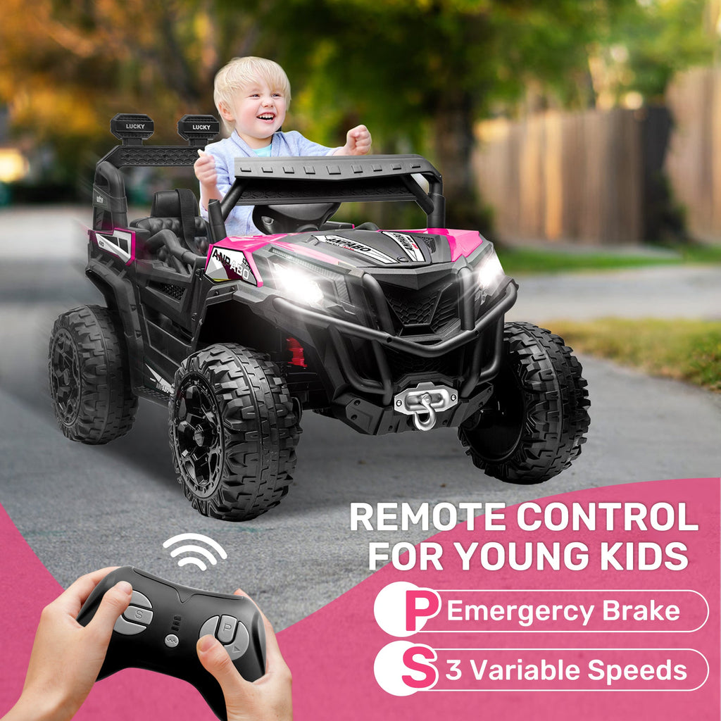 24V 4WD All-Terrain Ride-On UTV