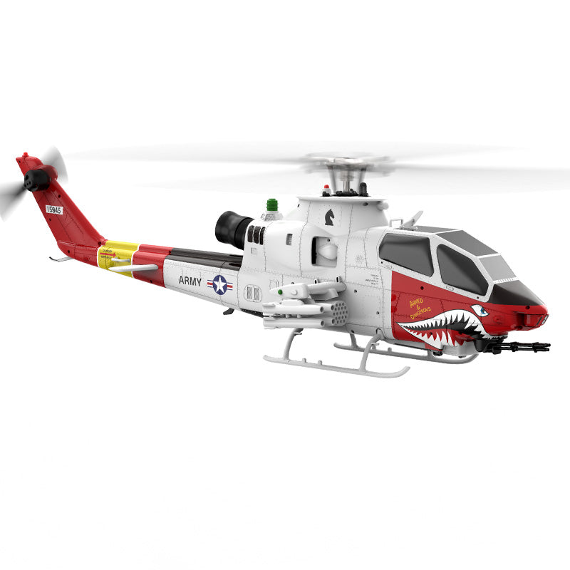 YuXiang F112S 9CH GPS RC Helicopter: 32:1 Scale AH-1 Cobra with Dual Brushless Motors