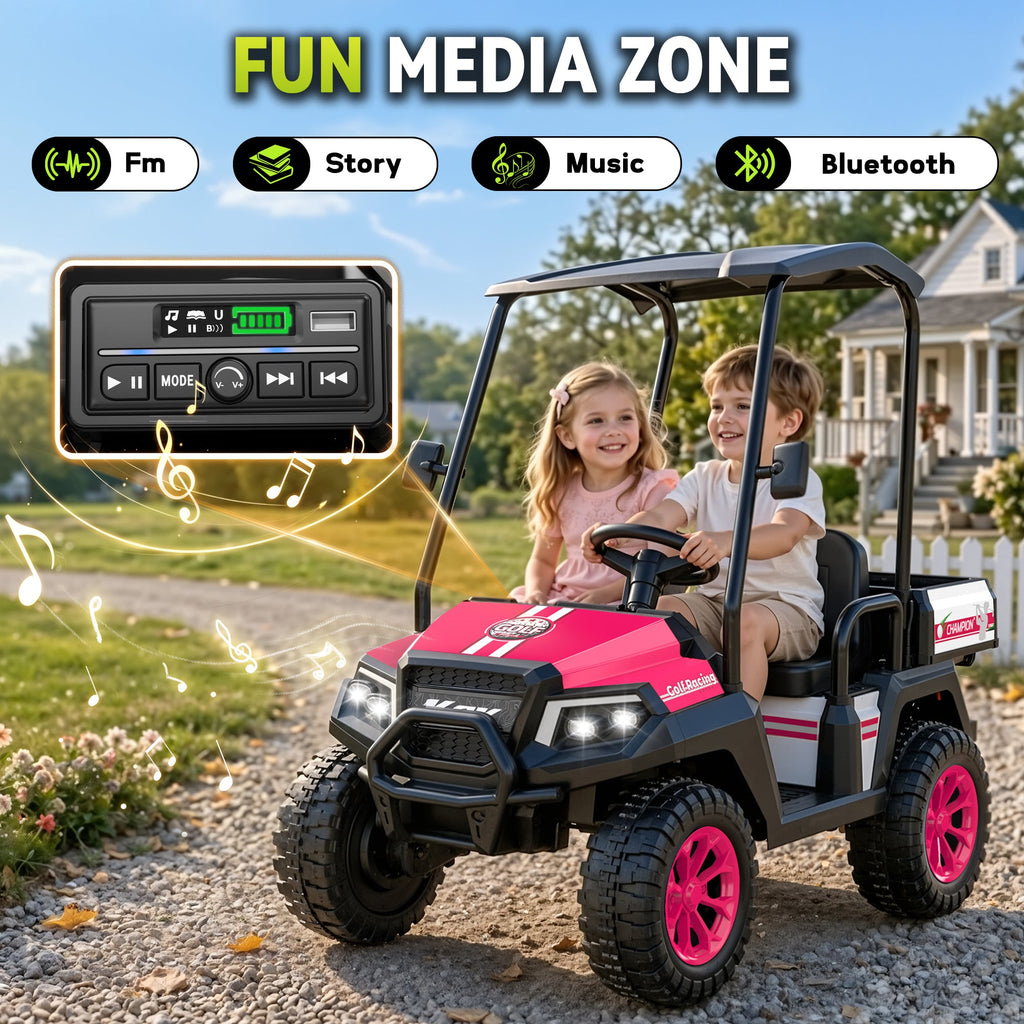 24V 4WD Ride-On Golf Cart