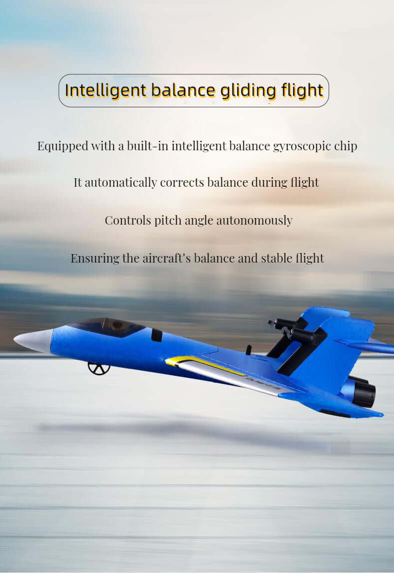 Kidstoylover 3-in-1 Sea Land Air RC Glider with Smart Balance