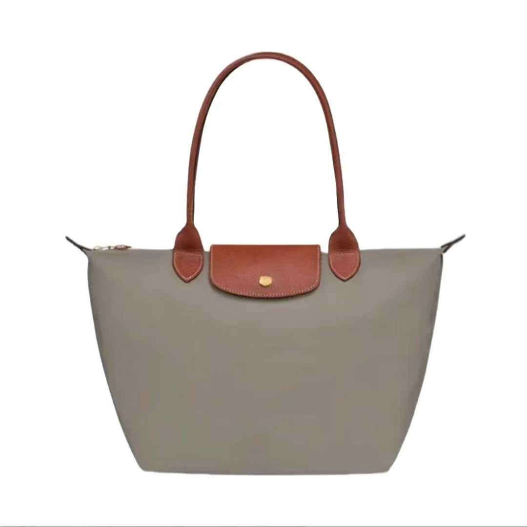 Longchamp - Large Le Pliage Tote, Pigeon Gray