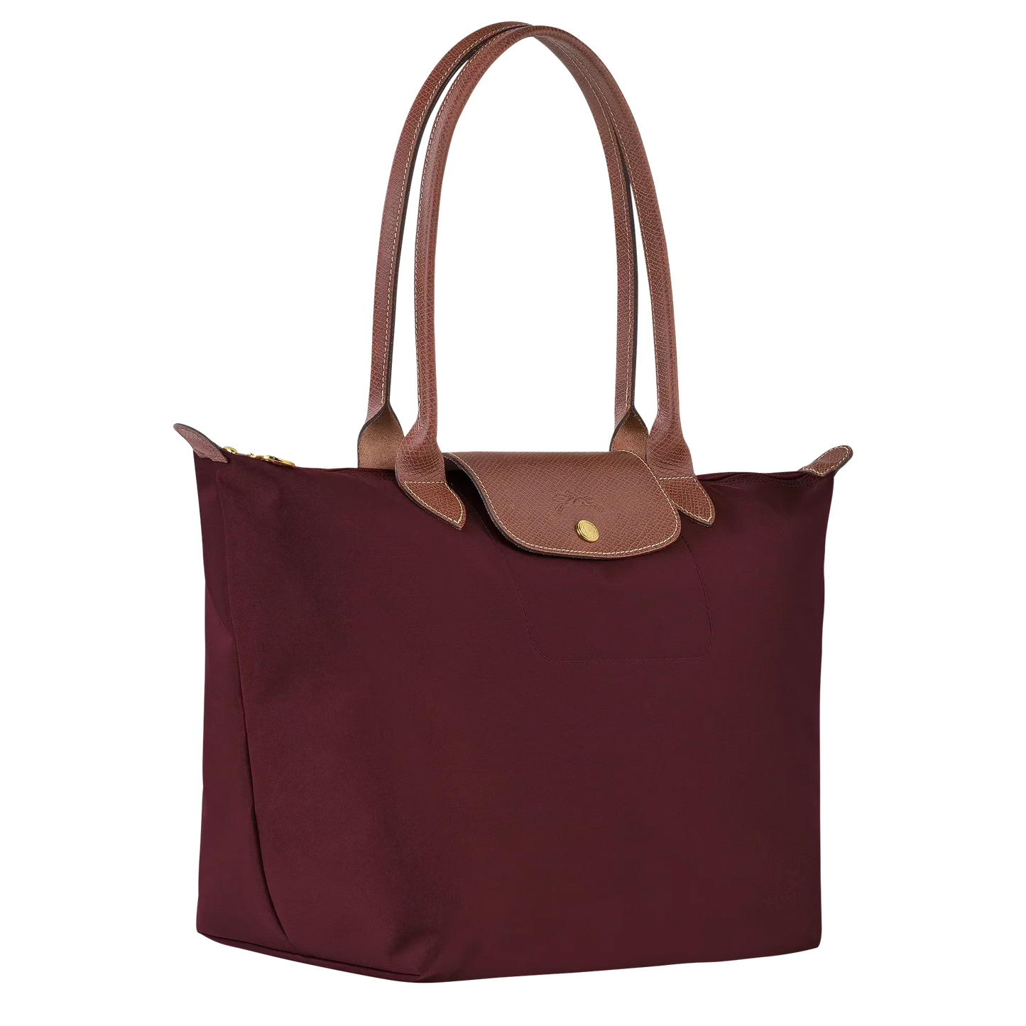 Longchamp - Medium Le Pliage Tote, Burgundy