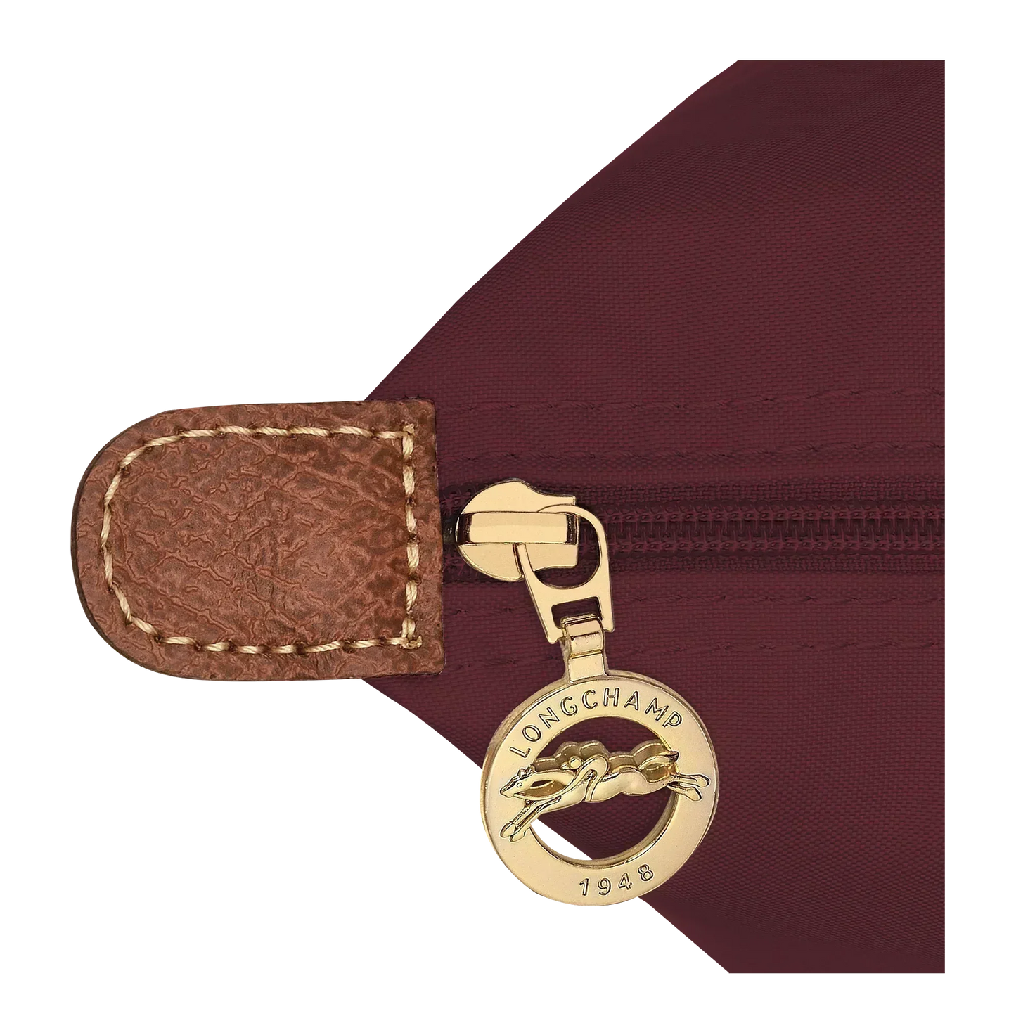 Longchamp - Mini Le Pliage Handbag, Burgundy