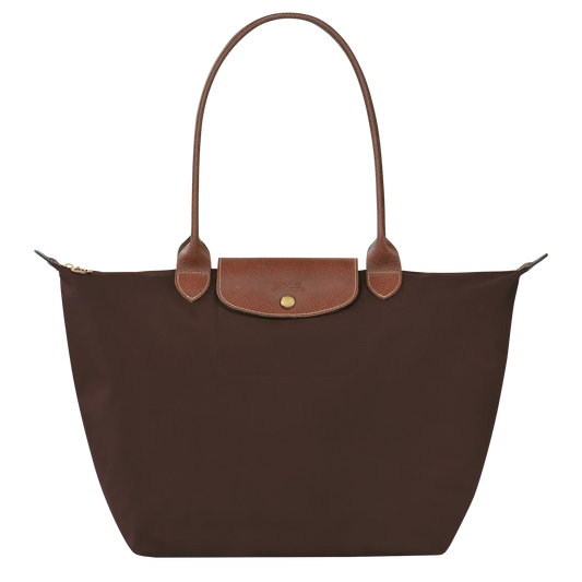 Longchamp - Medium Le Pliage Tote, Ebony