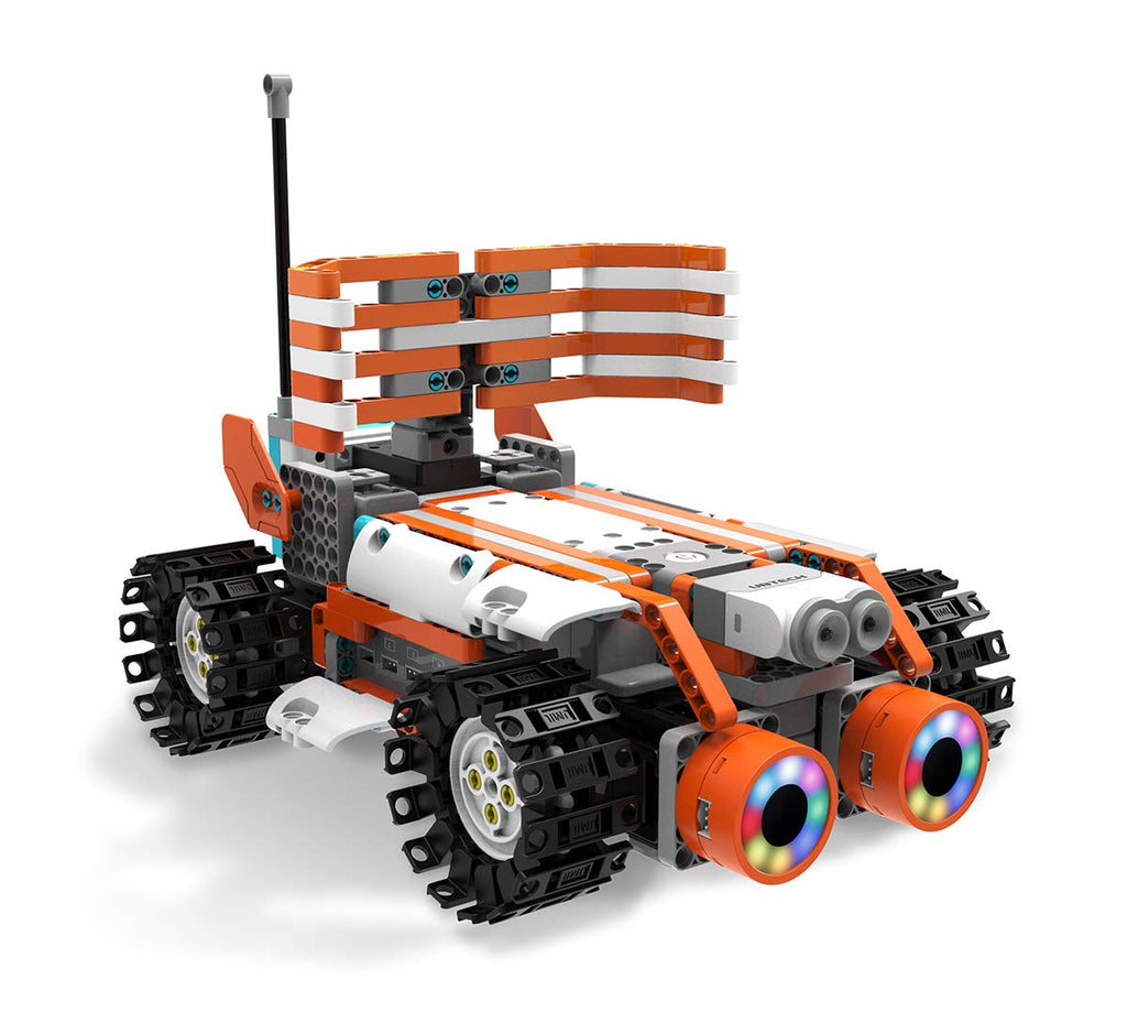 UBTECH JIMU Robot Astrobot - Cosmos Kit, App-Enabled STEM Learning, 387 Parts, Plastic, Orange, Model JRA0301