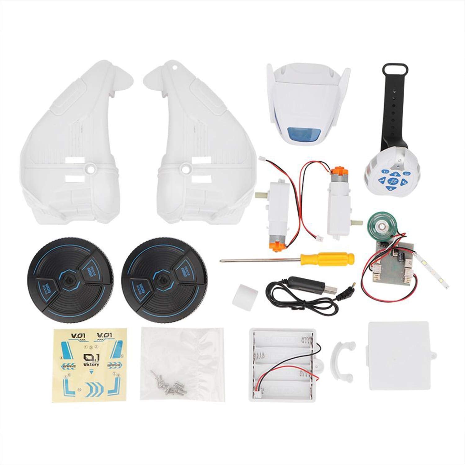 Science4you Watch Bot - Make Your Own Robot Toy, Robotics Kit with Remote Control Toys for Kids, Robot Building Kit + 35 Pieces,