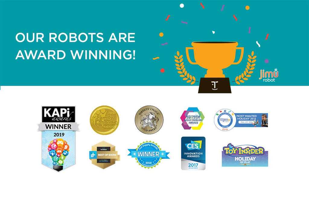 UBTECH JIMU Robot Astrobot - Cosmos Kit, App-Enabled STEM Learning, 387 Parts, Plastic, Orange, Model JRA0301