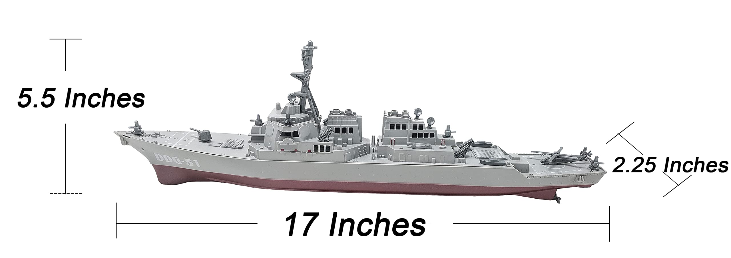 Toy Essentials Toy Aircraft Carrier Combo with Submarine, Battleship & 8 Mini Fighter Jets - Black, Plastic