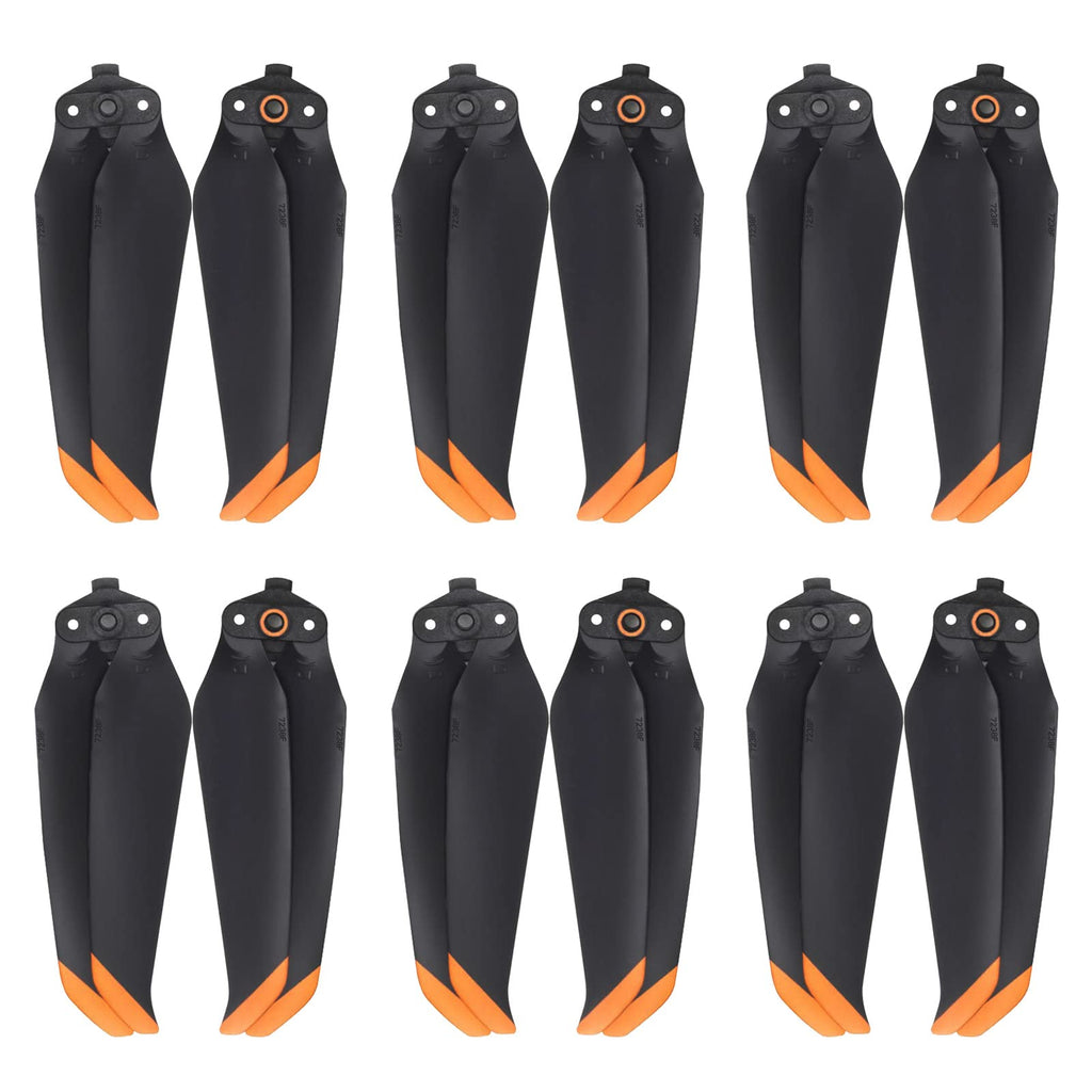 Generic Air 2s Propeller Blades (12 Pcs) Compatible with DJI Air 2s / Mavic Air 2 - Replacement Accessories - Model: sam2022021302