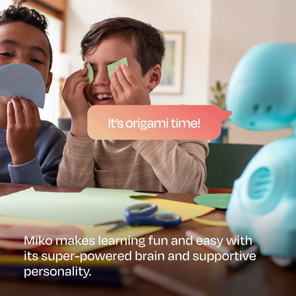 Miko My Companion Miko 3 Robot for Kids | AI-Powered, STEM Learning, Blue