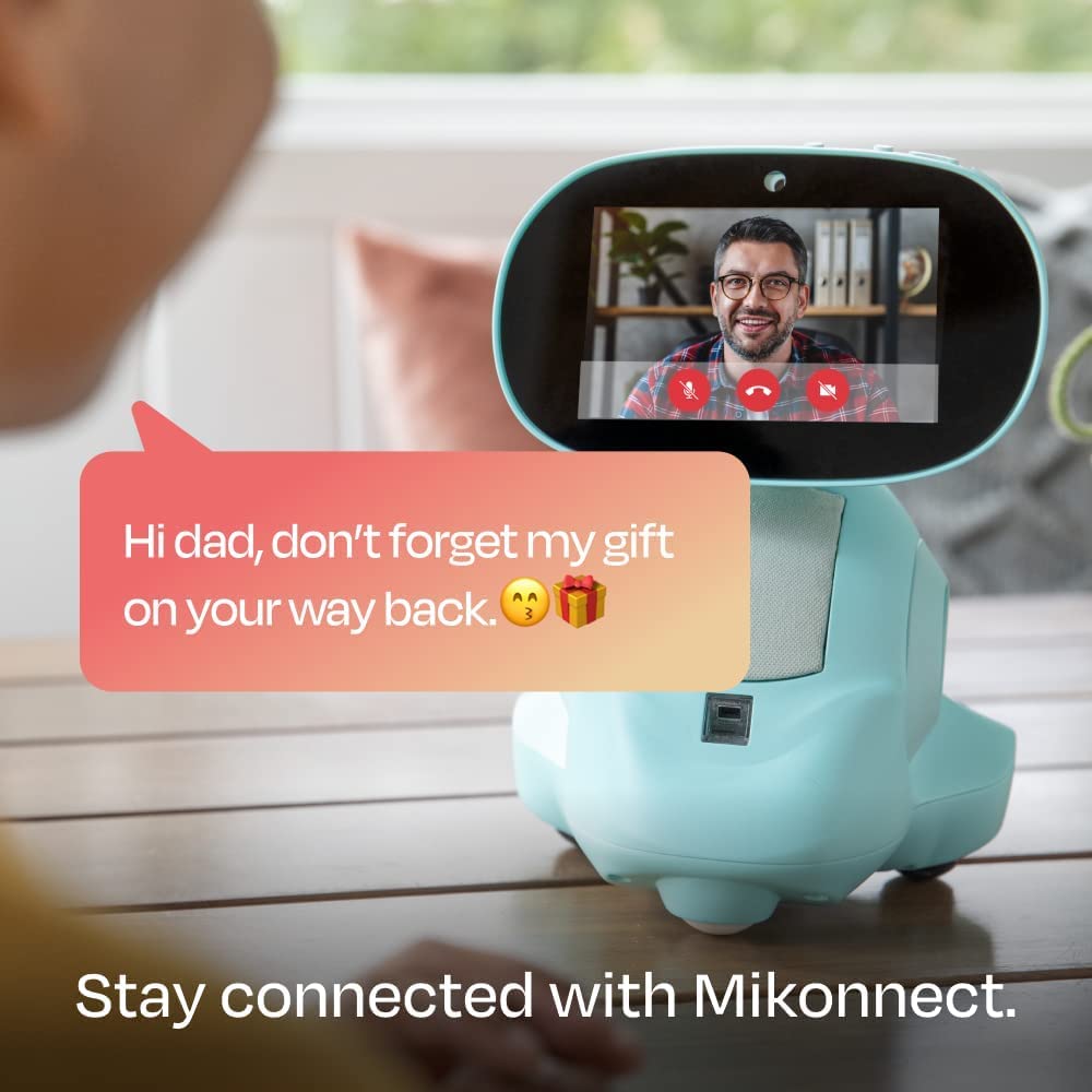 Miko My Companion Miko 3 Robot for Kids | AI-Powered, STEM Learning, Blue