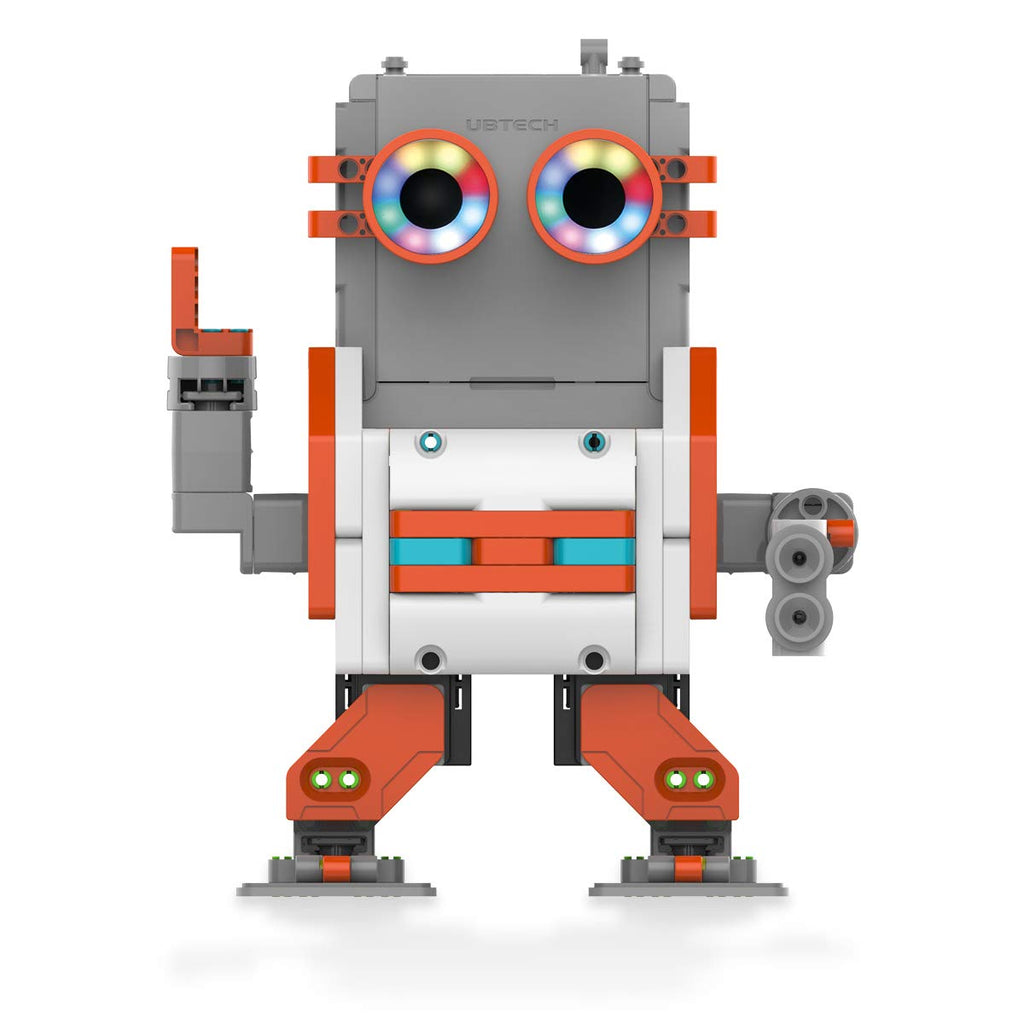 UBTECH JIMU Robot Astrobot - Cosmos Kit, App-Enabled STEM Learning, 387 Parts, Plastic, Orange, Model JRA0301
